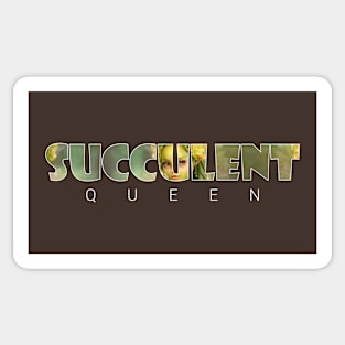 Succulent Signature Sticker